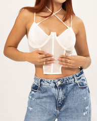 Vista previa del color BLANCO del producto Corset Atracción