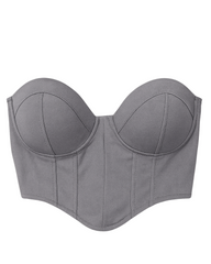 Vista previa del color GRIS del producto Crop top Amalfi