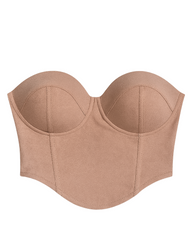 Vista previa del color BEIGE del producto Crop top Amalfi
