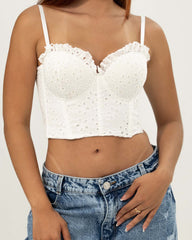 Vista previa del color BLANCO del producto Corset Andrea