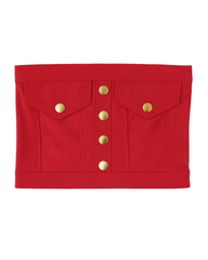 Vista previa del color ROJO del producto Crop top Capri