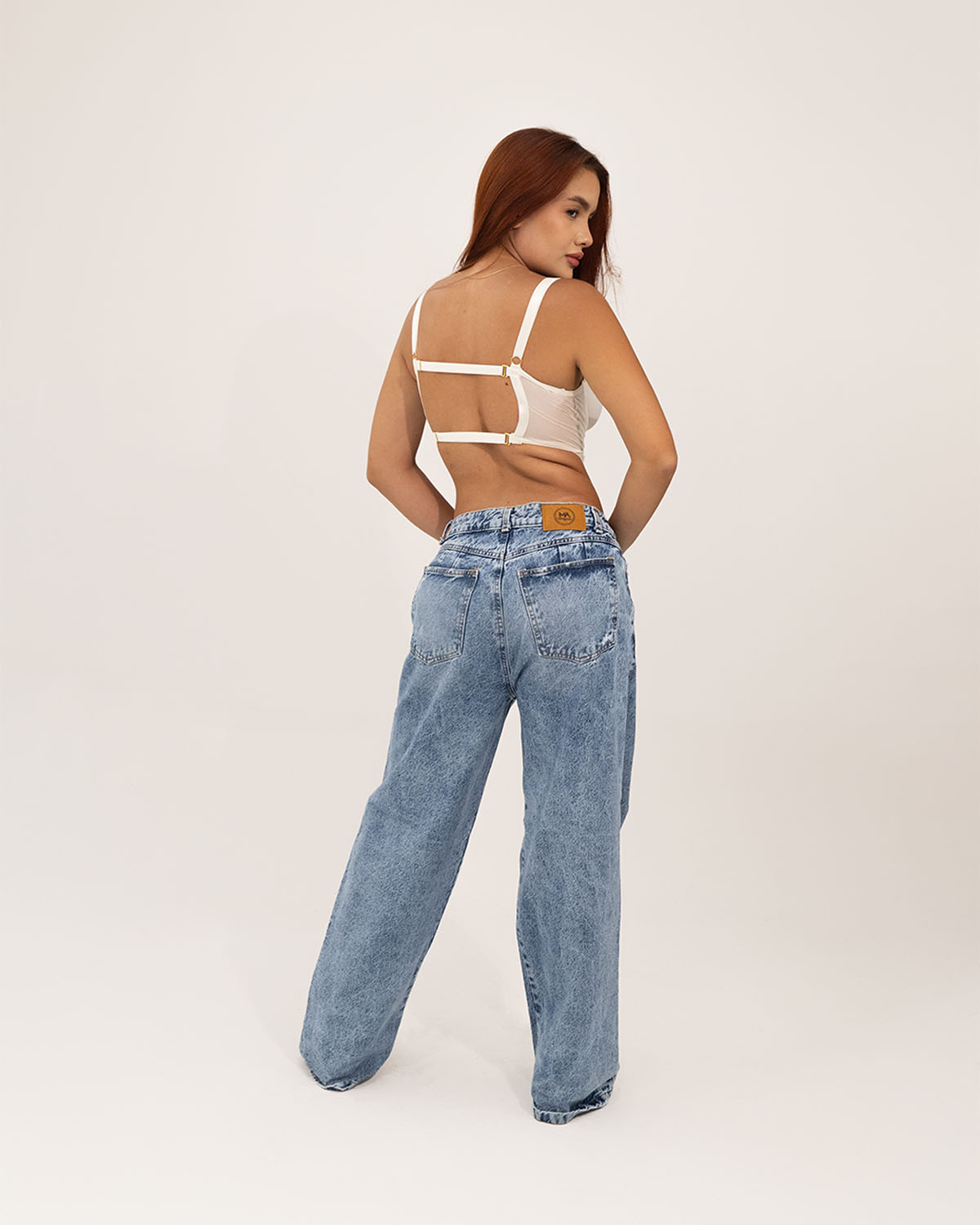 Crop top traslúcido