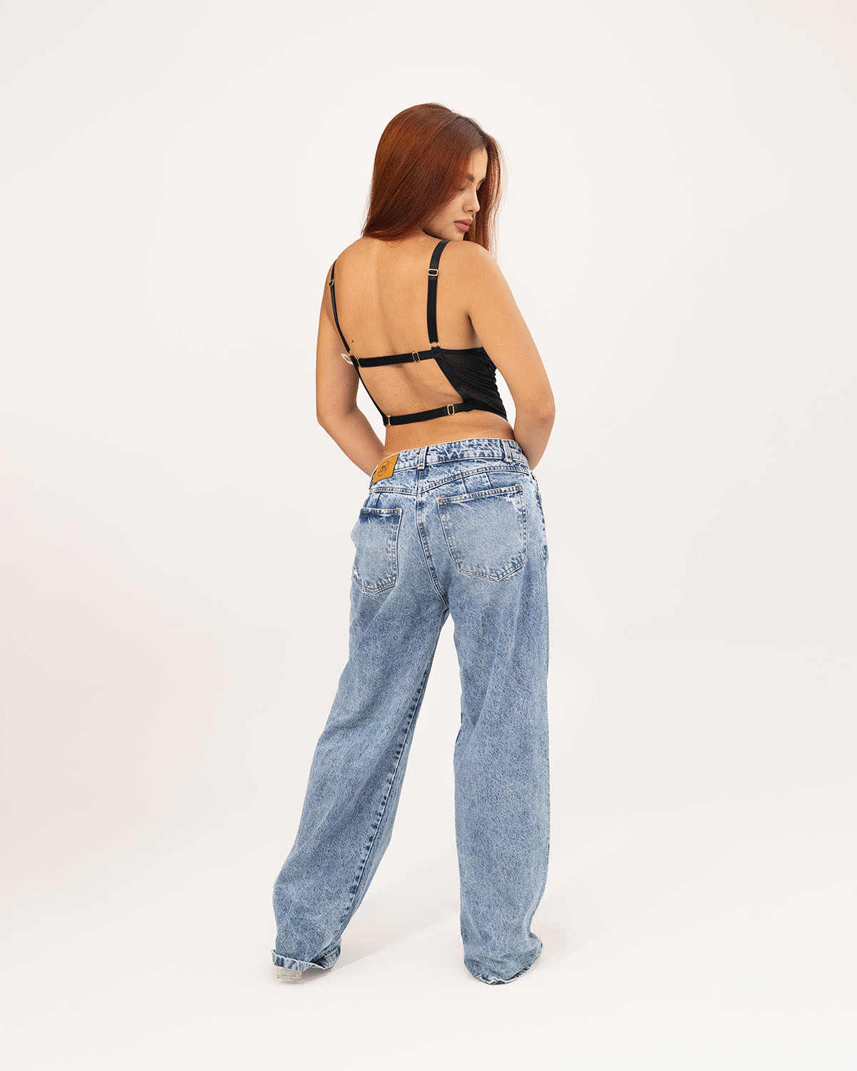 Crop top traslúcido