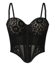 Vista previa del color NEGRO del producto Corset Amelie