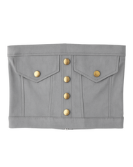 Vista previa del color GRIS del producto Crop top Capri