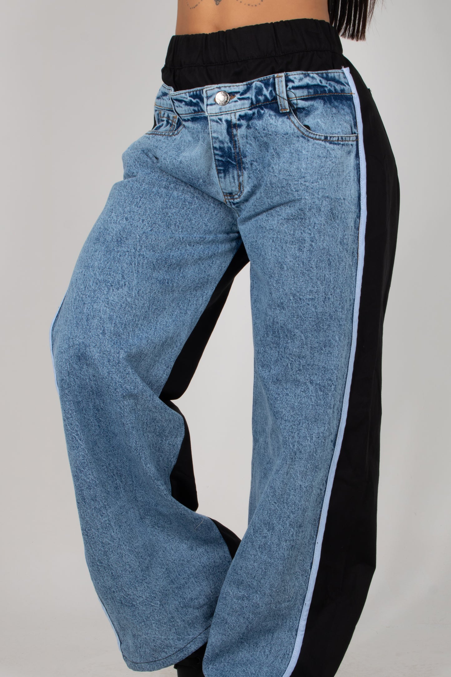 Sudadera Denim Fusion
