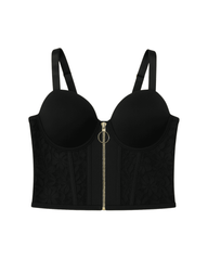 Vista previa del color NEGRO del producto Crop top Braga