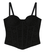 Vista previa del color NEGRO del producto Corset Miranda