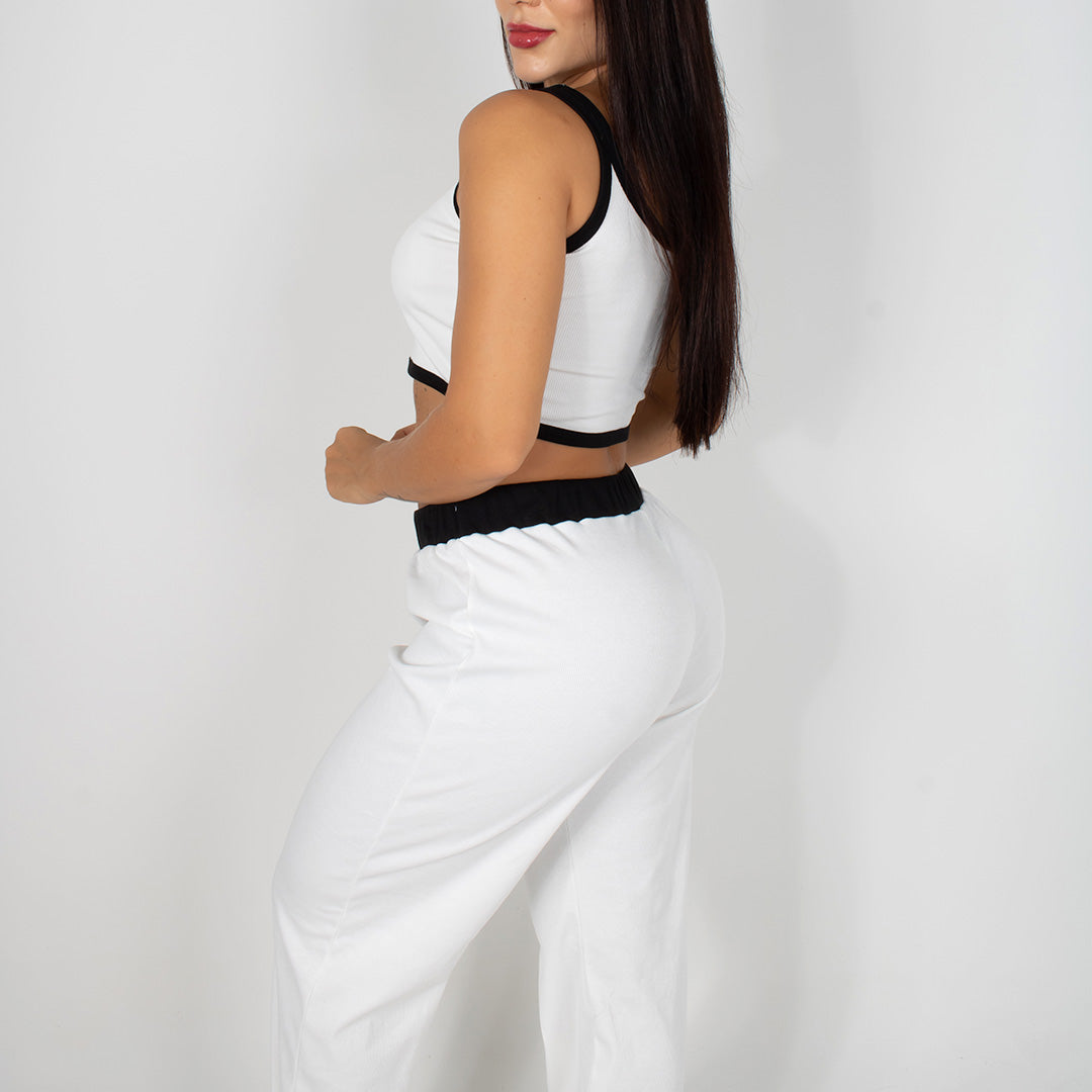 Set Crop Top Pantalón