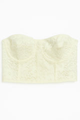 Vista previa del color BLANCO del producto Corset romántico