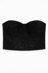 Vista previa del color NEGRO del producto Corset romántico