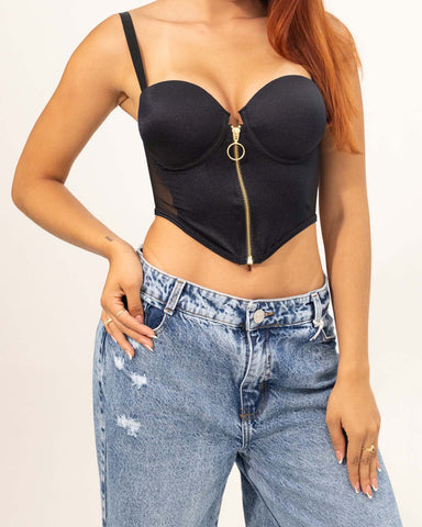 Crop top ajuste perfecto imagen principal