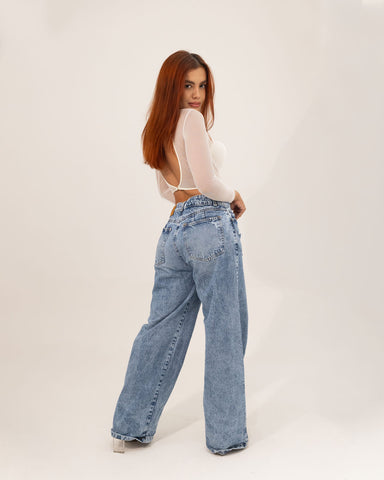 Crop Top Manga Larga con Transparencias imagen 17