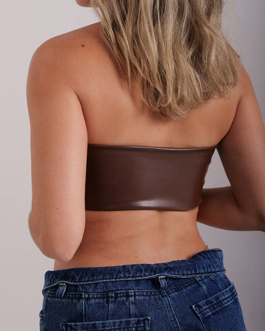 Crop Top Cierre delantero imagen 4