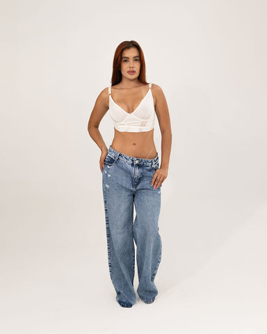 Crop top traslúcido imagen 10
