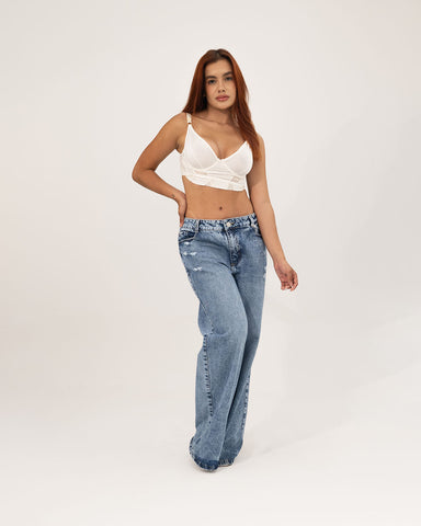 Crop top traslúcido imagen 9