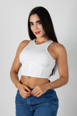 CROP TOP TIPO ESQUELETO