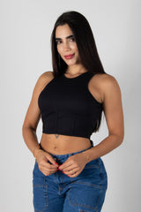 CROP TOP TIPO ESQUELETO