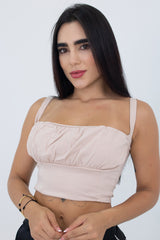 CROP TOP CON DETALLE EN EL BUSTO