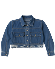 Vista previa del color AZUL del producto Chaqueta Denim Clásica