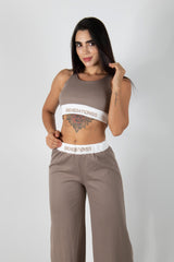 CONJUNTO DE TOP Y PANTALÓN