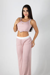 Conjunto de top y pantalón