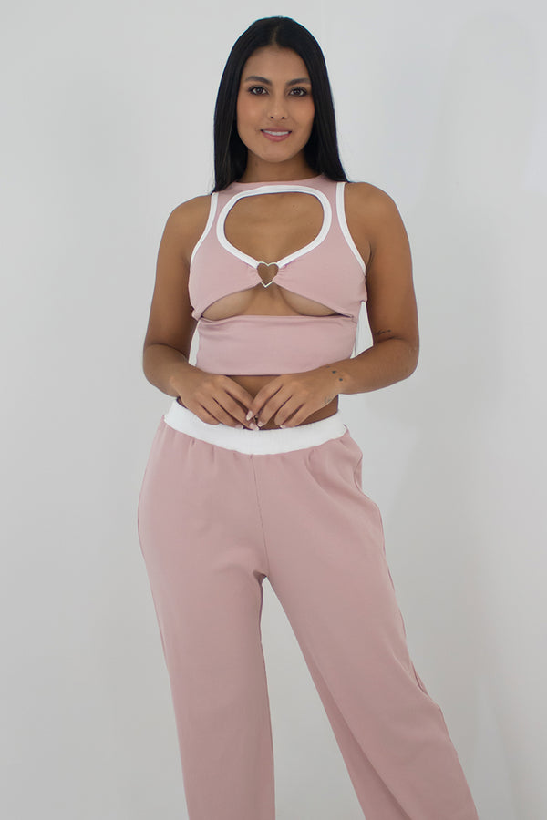 Set Escote En Círculo